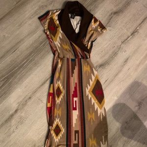 Tribal pattern dress